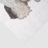 Een ontwerp uit de Small Dog-reeks 30 Tissuepapier (Detail)