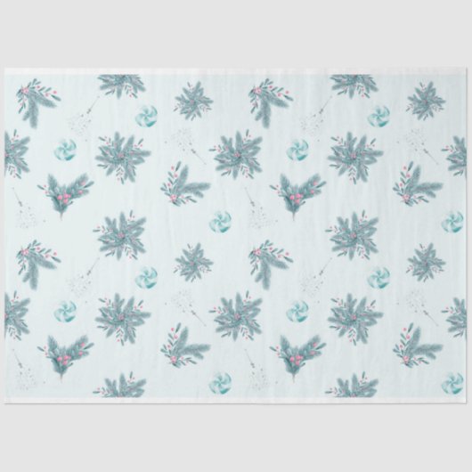 Een ontwerp uit de sneeuwngnoomreeks 7 tissuepapier (Voorkant)