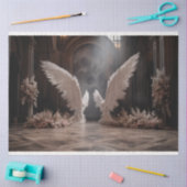 Een ontwerp uit de White Angel-serie 7 Tissuepapier (Craft)