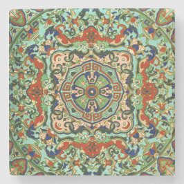 Een ontwerp van de Oriënt Stenen Onderzetter