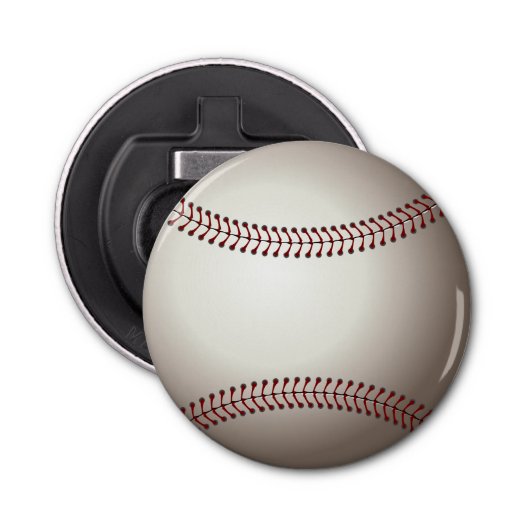 Een ontwerp van een basis of zachte band button flesopener (Voorkant)