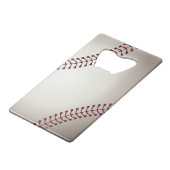 Een ontwerp van een basis of zachte band creditkaart flessenopener (Achterkant Gekanteld)