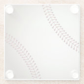 Een ontwerp van een basis of zachte band glazen onderzetter (Achterkant)