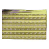 Een ontwerp van een vaas met bloemen erin kussensloop (Achterkant)