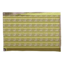 Een ontwerp van een vaas met bloemen erin kussensloop