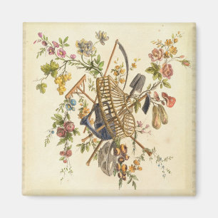 Een ontwerp van tuintextiel uit de Oeuvre contenan Magneet