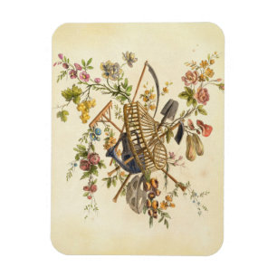 Een ontwerp van tuintextiel uit de Oeuvre contenan Magneet