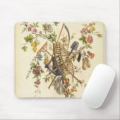 Een ontwerp van tuintextiel uit de Oeuvre contenan Muismat (Met muis)