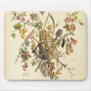 Een ontwerp van tuintextiel uit de Oeuvre contenan Muismat