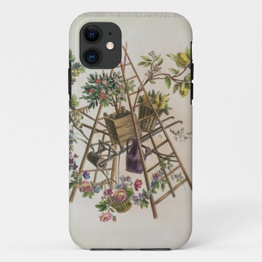 Een ontwerp van tuintextiel uit Oeuvre contenant u Case-Mate iPhone Case (Achterkant)