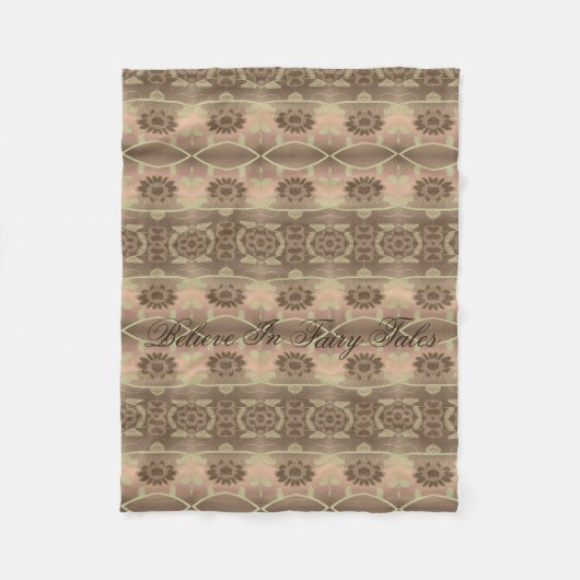 Een ontwerper gelooft in sprookjes fleece deken (Voorkant)