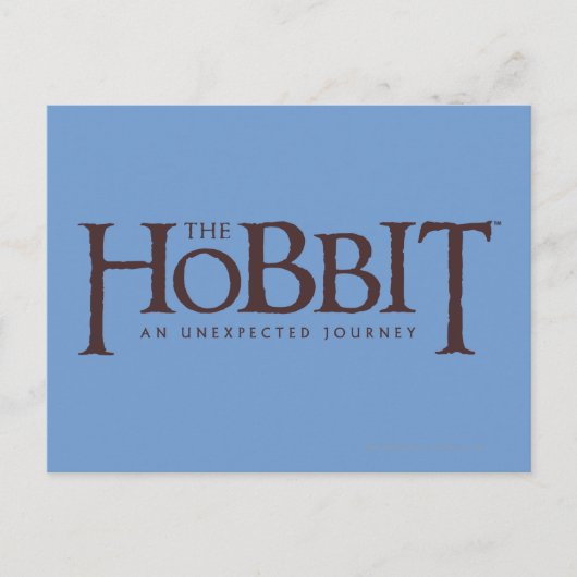 EEN ONUITGEBREID JOURNEY™-Logo Solid Briefkaart (Voorkant)