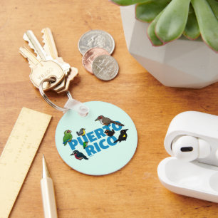 Een onvergetelijke prestatie van Puerto Rico. Ende Sleutelhanger