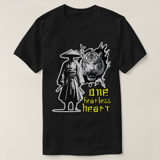 Eén Onverschrokken Hart T-shirt (Design voorkant)