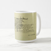 Een onverwacht vriend ©2012 van Trinka Polite (mok Koffiemok (Voorkant rechts)