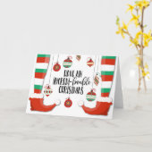 een onvoorstelbare kerstbaubel voor de baubl kaart (Gele Bloem)