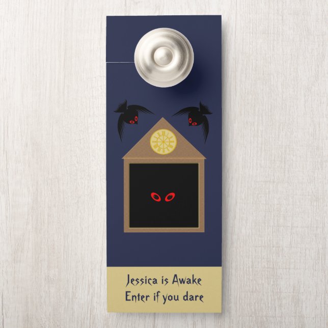 Een onvriendelijkheid van Ravens Halloween Custom Deurhanger (Op knop)