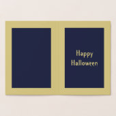 Een onvriendelijkheid van Ravens Halloween Custom Folie Kaarten (Binnen)