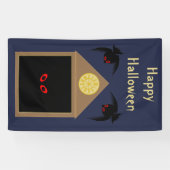 Een onvriendelijkheid van Ravens Halloween Custom Spandoek (Horizontaal)