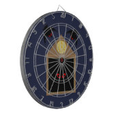 Een onvriendelijkheid van Ravens Halloween Dartbord (Voorkant Links)