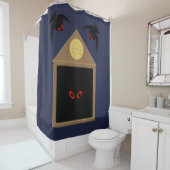 Een onvriendelijkheid van Ravens Halloween Douchegordijn (In situ)