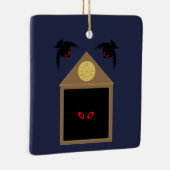 Een onvriendelijkheid van Ravens Halloween Keramisch Ornament (Rechts)