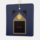 Een onvriendelijkheid van Ravens Halloween Keramisch Ornament (Links)