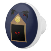 Een onvriendelijkheid van Ravens Halloween Keramische Knop (Rechts)