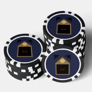 Een onvriendelijkheid van Ravens Halloween Poker Chips