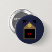 Een onvriendelijkheid van Ravens Halloween Ronde Button 5,7 Cm (Voorkant /achterkant)
