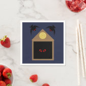 Een onvriendelijkheid van Ravens Halloween Servet (Insitu)