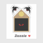 Een onvriendelijkheid van Ravens Halloween Sticker (Vel)