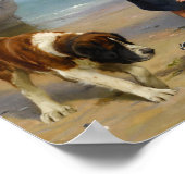 Een onwaarschijnlijk paar | Arthur John Elsley Poster (Hoek)