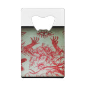 één oog dat je gelooft creditkaart flessenopener (Achterkant)