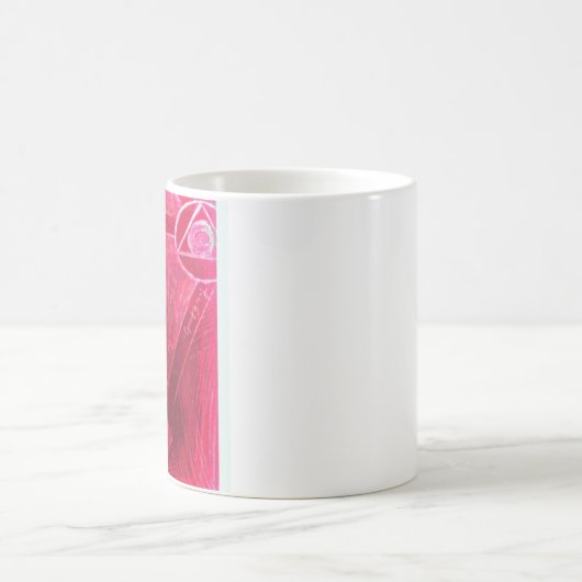 Een oog dat naar je kijkt koffiemok (Center)