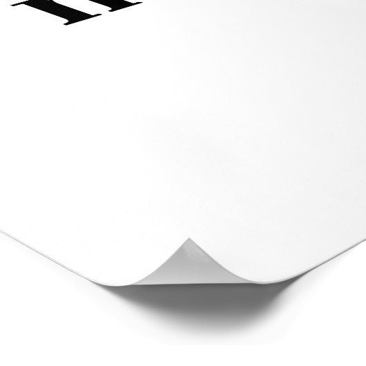 Een oog maakt de hele wereld blind poster (Hoek)