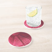 één oog naar je kijkt zandsteen onderzetter (Zijkant)