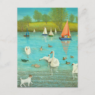 Een oogje in de gaten houden in 2013 briefkaart