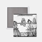 Een oogstscène magneet (Voorkant / Achterkant)