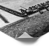 Een oorlogskanaal van Nieuw-Zeeland Poster (Hoek)