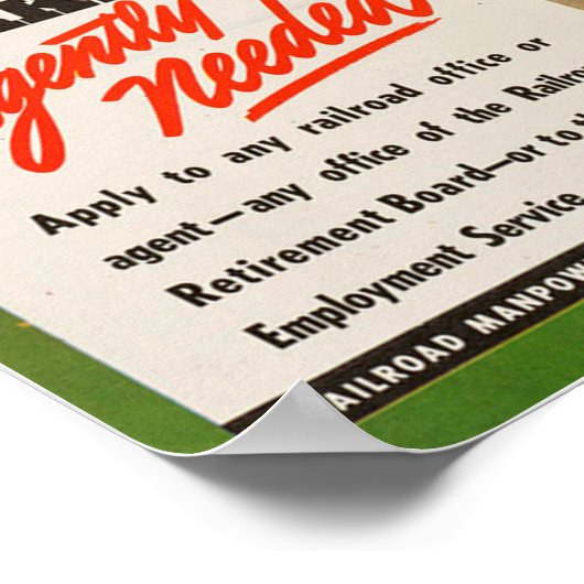 Een oorlogstaak voor u Poster (Hoek)