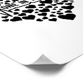 Eén op de 100 CHD Warrior congenitale hartziekte A Poster (Hoek)