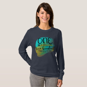 Eén op de 400 Triljoen - Winner Positive Motivati T-shirt