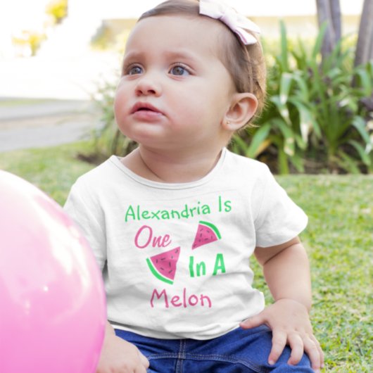 Eén op de eerste dag van de geboorte, Baby T-shirt