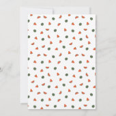 Eén op de eerste dag van de geboorte kaart (Achterkant)