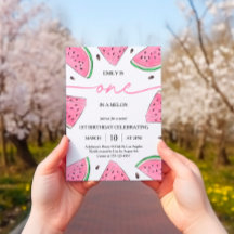 Eén op de eerste dag van de geboorte Watermelon