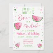 Een op de eerste dag van de melkwatermeloen kaart (Voorkant)