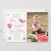 Een op de eerste dag van de melkwatermeloen kaart (Voorkant)