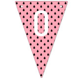 Een op de eerste verjaardag van de Melon Watermelo Vlaggetjes (Tweede vlag)