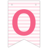 Een op de eerste verjaardag van Melon Watermelon B Vlaggetjes (Tweede vlag)